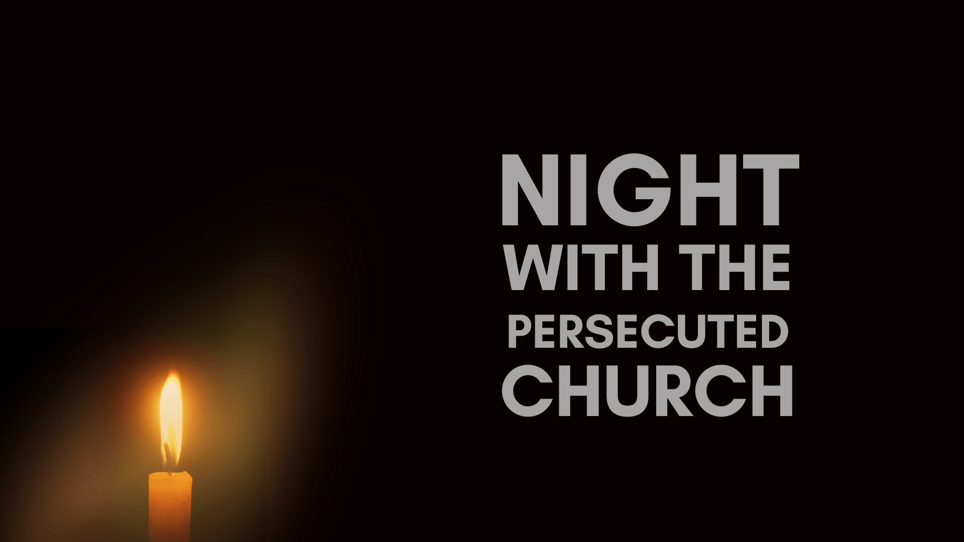 Night with the Persecuted Church | Open Doors Canada